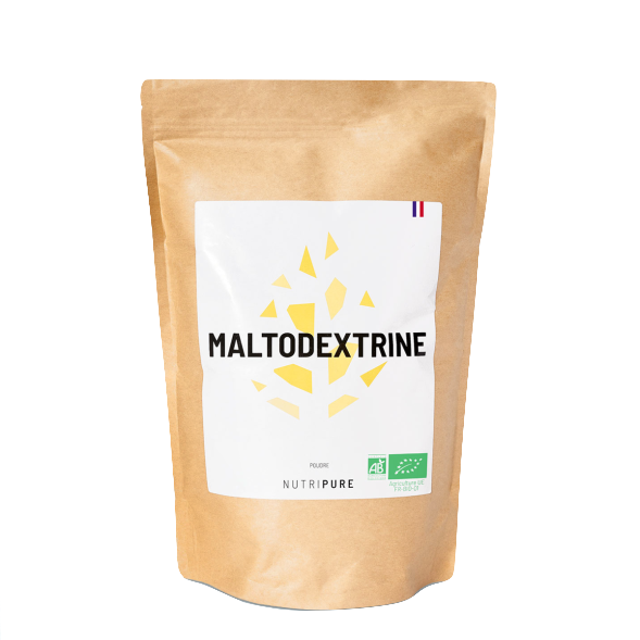 Maltodextrine En Poudre 2 Kg - 96% Glucides - Pour Prise De Poids - Végane